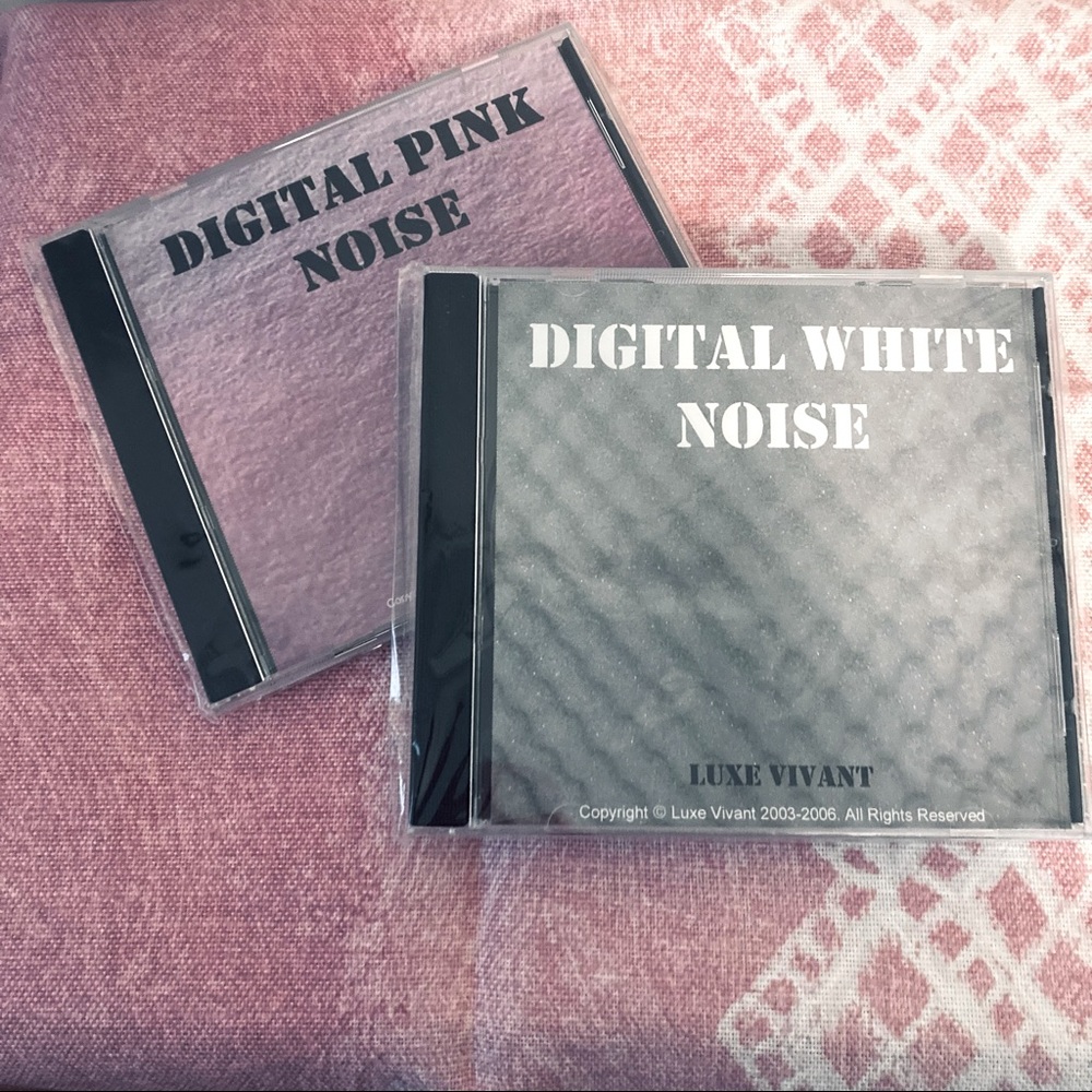 Pink Digital Noise and White Digital Noise CD’s